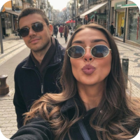 Customer wearing product