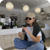 Customer wearing product